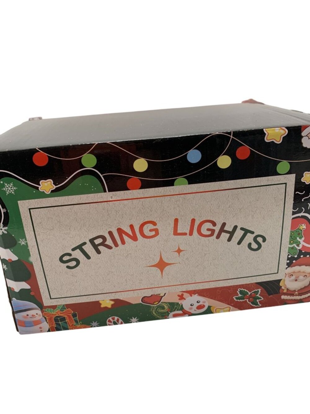Christmas LED String Lights With Plug For Indoor/Outdoor Use Warm White Bulbs